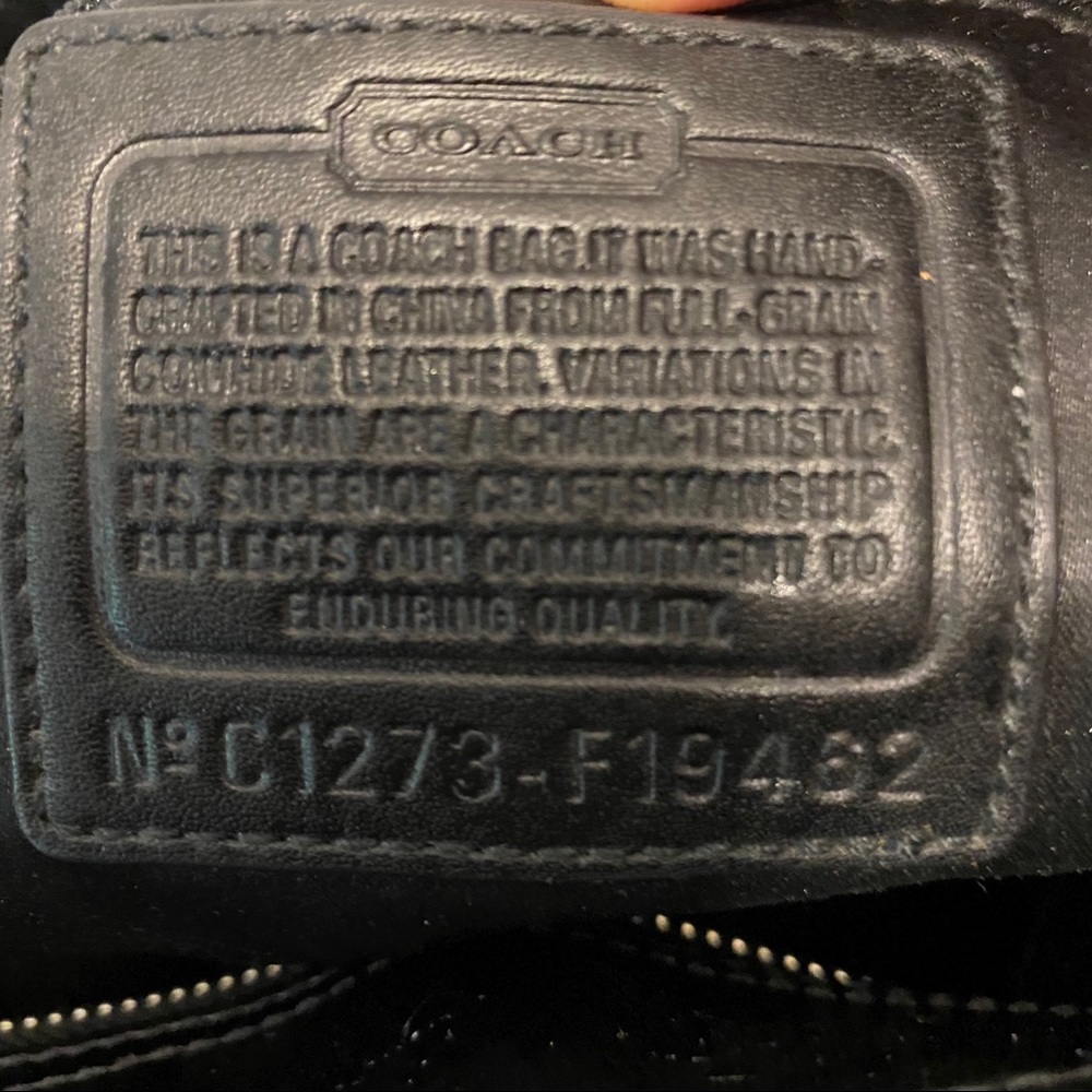 Authentic Coach Tote - Picture 8 of 9